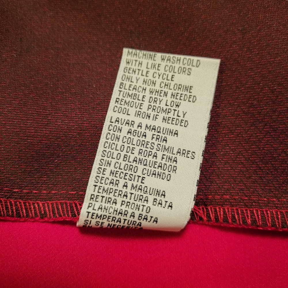 NWT Shelby & Palmer Red Blazer Dress Size 16 - Picture 8 of 8